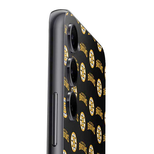 NHL Boston Bruins Pattern Galaxy A54 5G Skin